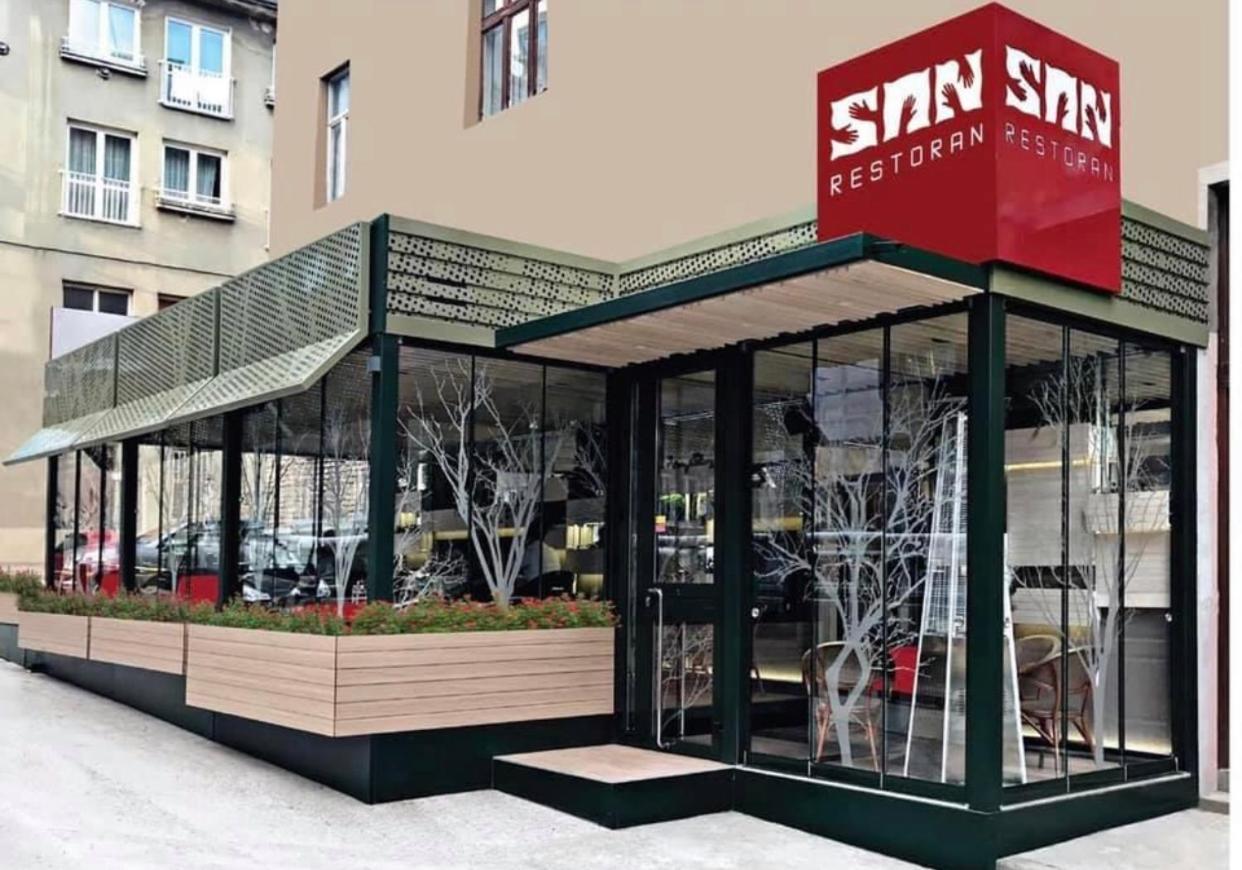 Poppy Downtown Suites Sarajevo Exterior foto